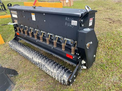 skid steer seeder attachment for rent|united rental skid steer attachments.